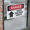 Signmission High Voltage Above Danger Sign, Vinyl Decal, 10in W x 7in L, 2PK OS-2PACK-DS-D-710-L-2228 - alternate 3